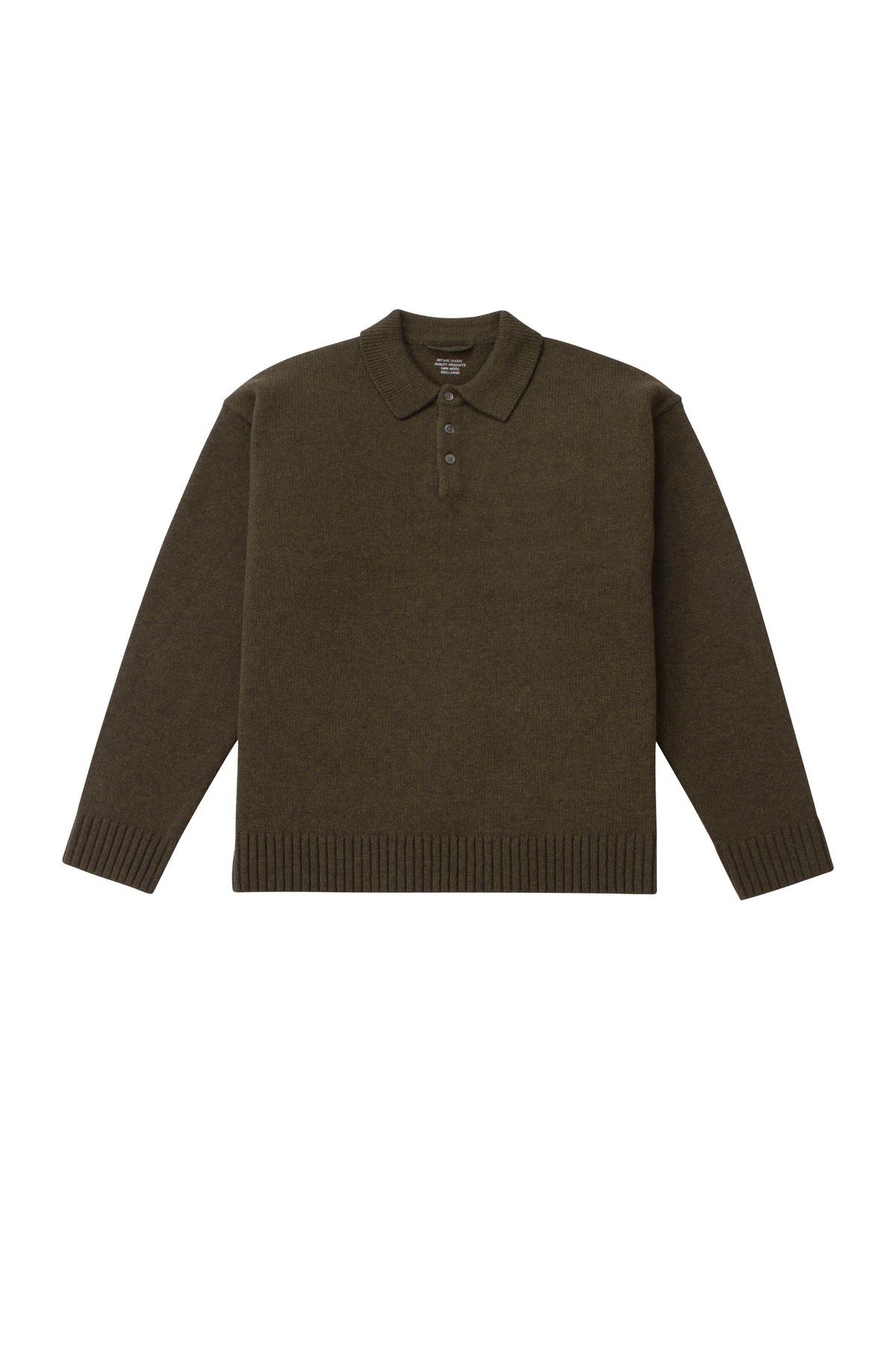 045 Polo Knit Sweater