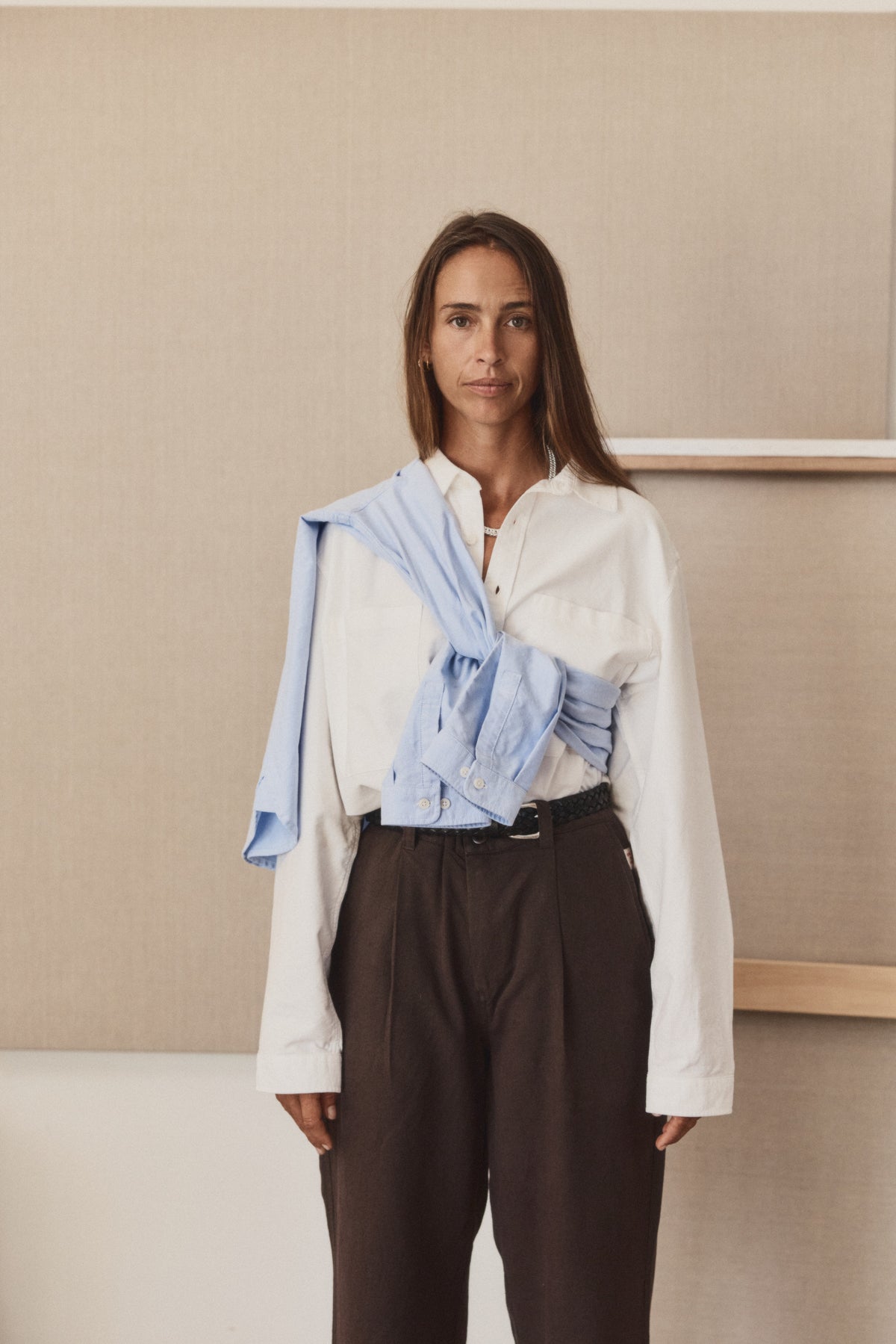 034 Pleated Pants