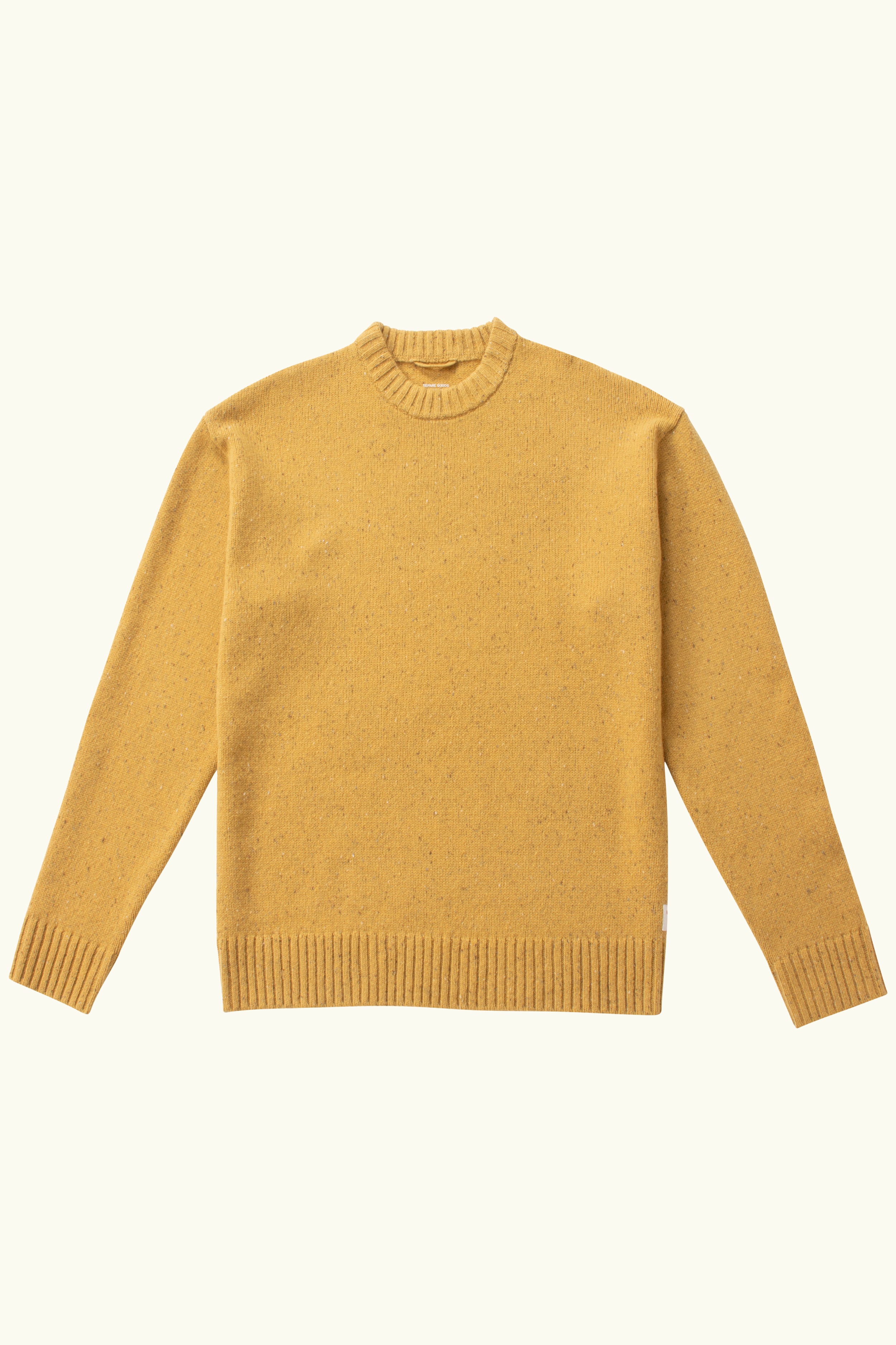 Crew Neck Knit Yellow
