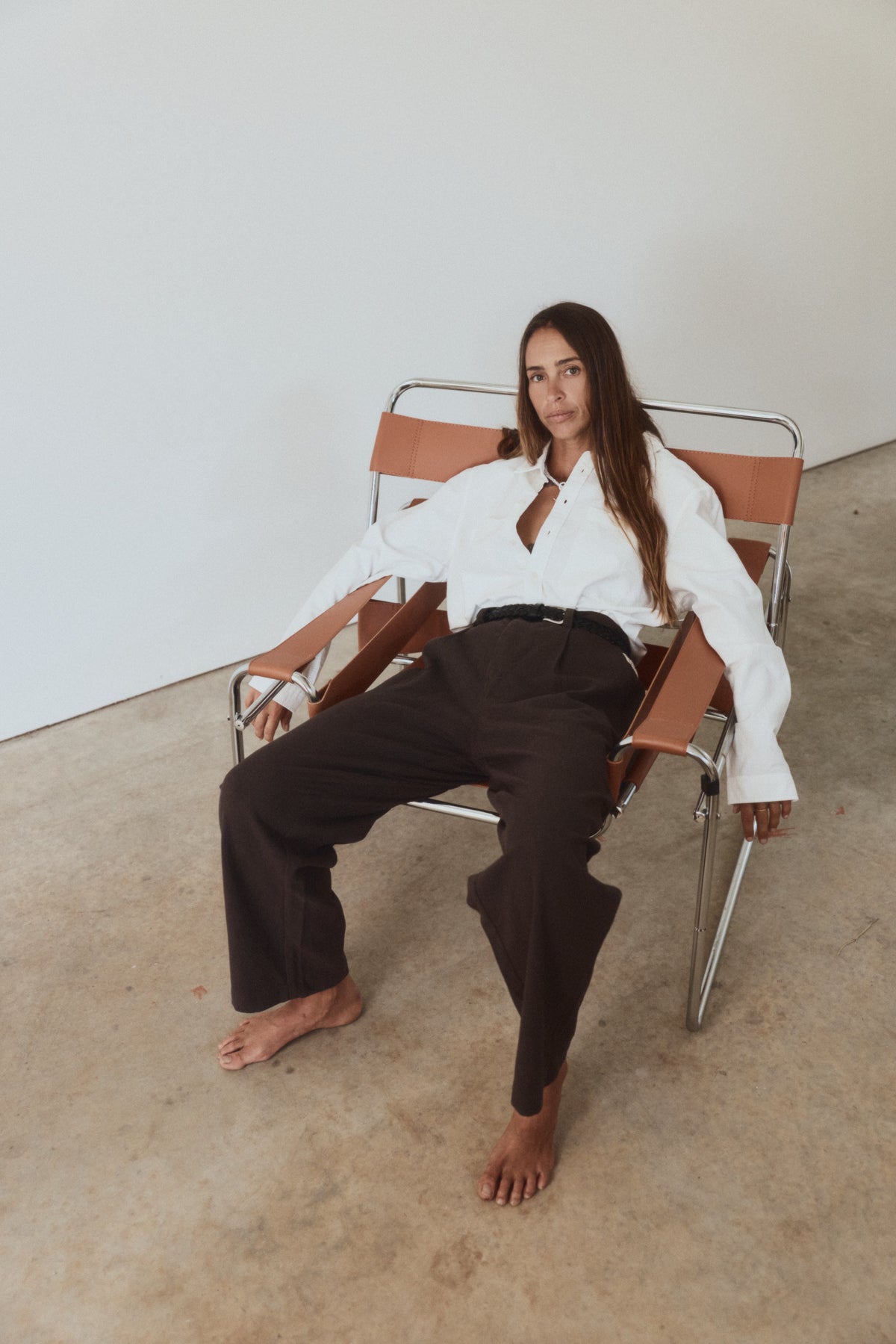 034 Pleated Pants